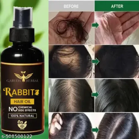 Rabit Herbal Hair Oil - 100% Effective!